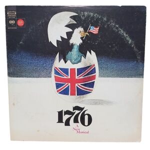 1776 A New Musical LP BOS 3310 Vinyl Record 1969 COLUMBIA